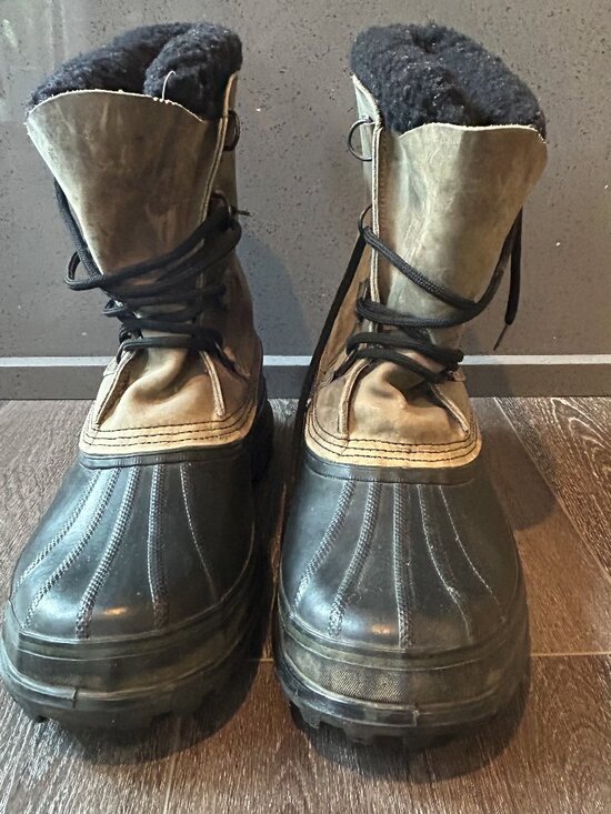 Sorel Kaufman Snow Winter Boots Wool Lined Size 12 Men’s main image 8